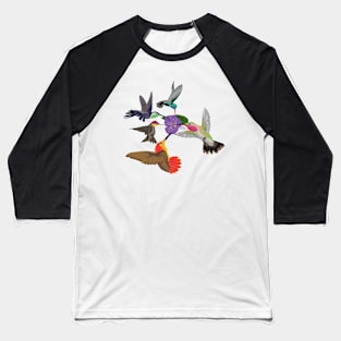 hummingbirds Baseball T-Shirt